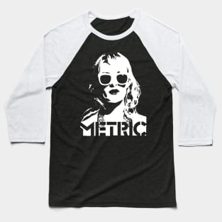 METRIC BAND Baseball T-Shirt